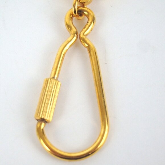 Authentic GUCCI key ring Key ring metal [Used] - Picture 6 of 8